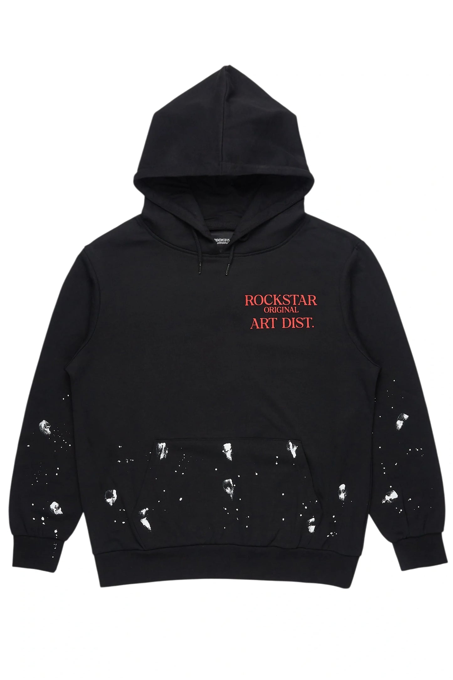 Raffer Black/Red Graphic Hoodie - image 1