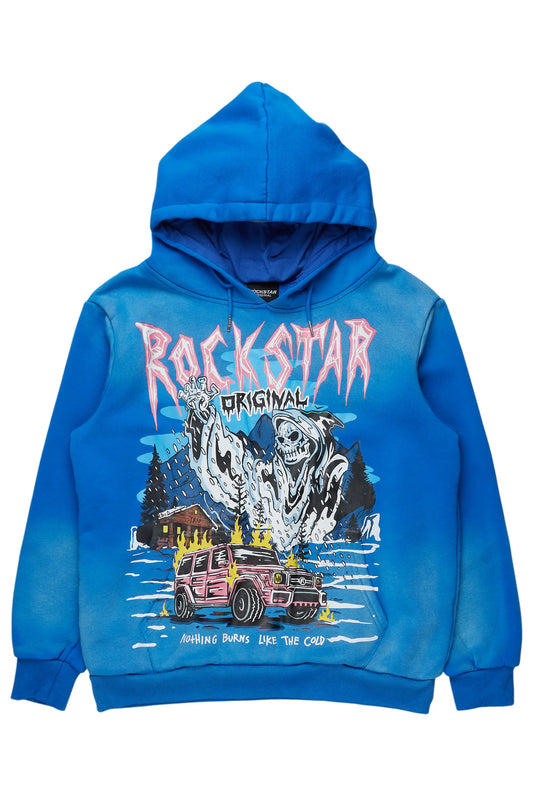 Kip Royal Blue Graphic Hoodie - image 1