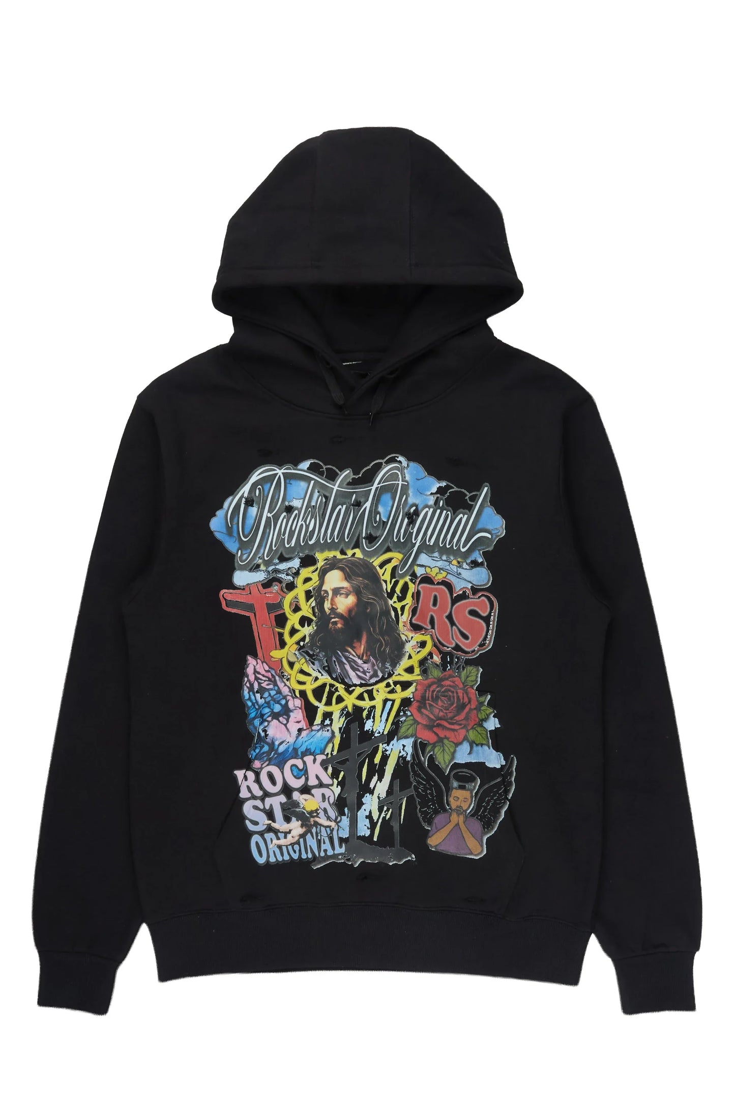 Ravion Black Graphic Hoodie - image 1