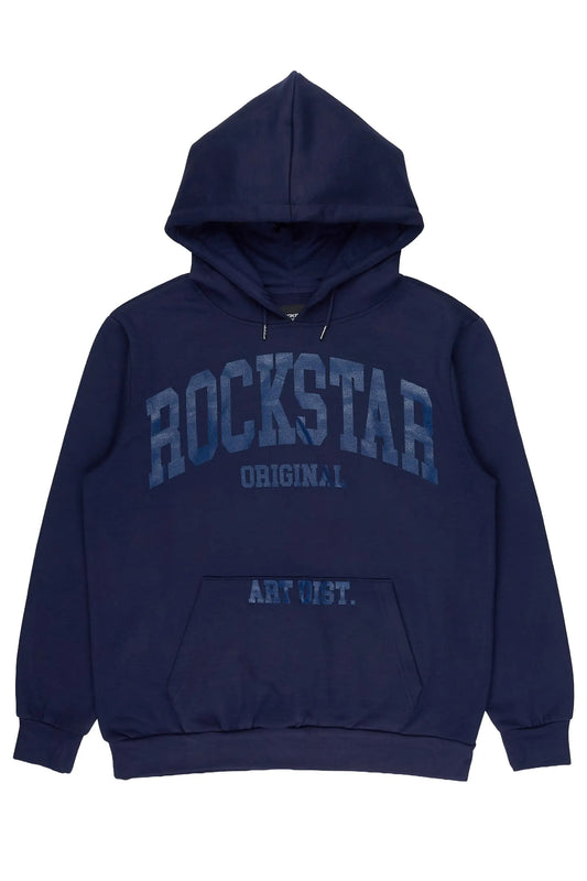 Nelly 3.0 Navy Graphic Hoodie - image 1