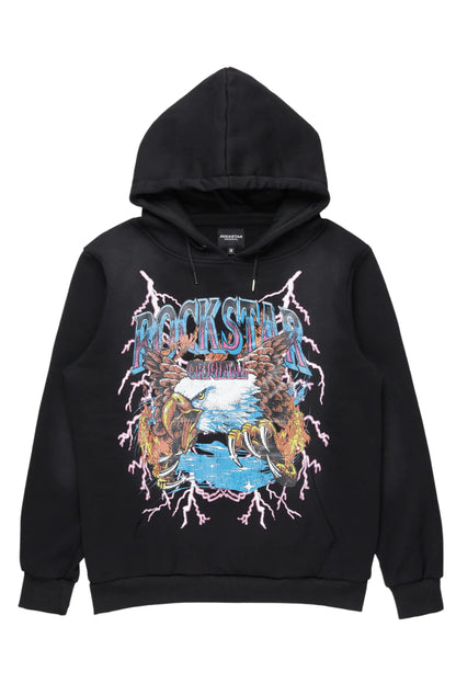 Darken Black Graphic Hoodie - image 1