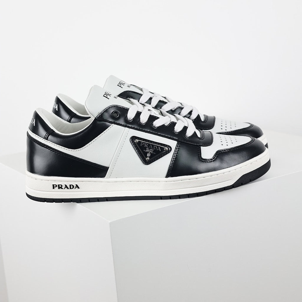 Prada Milano Black/White Low-Top Sneakers