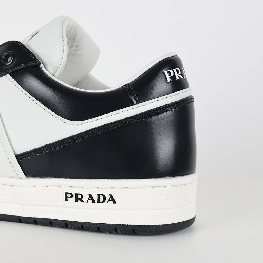 Prada Milano Black/White Low-Top Sneakers