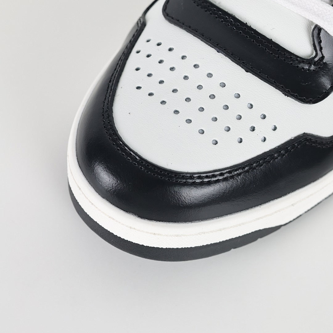 Prada Milano Black/White Low-Top Sneakers