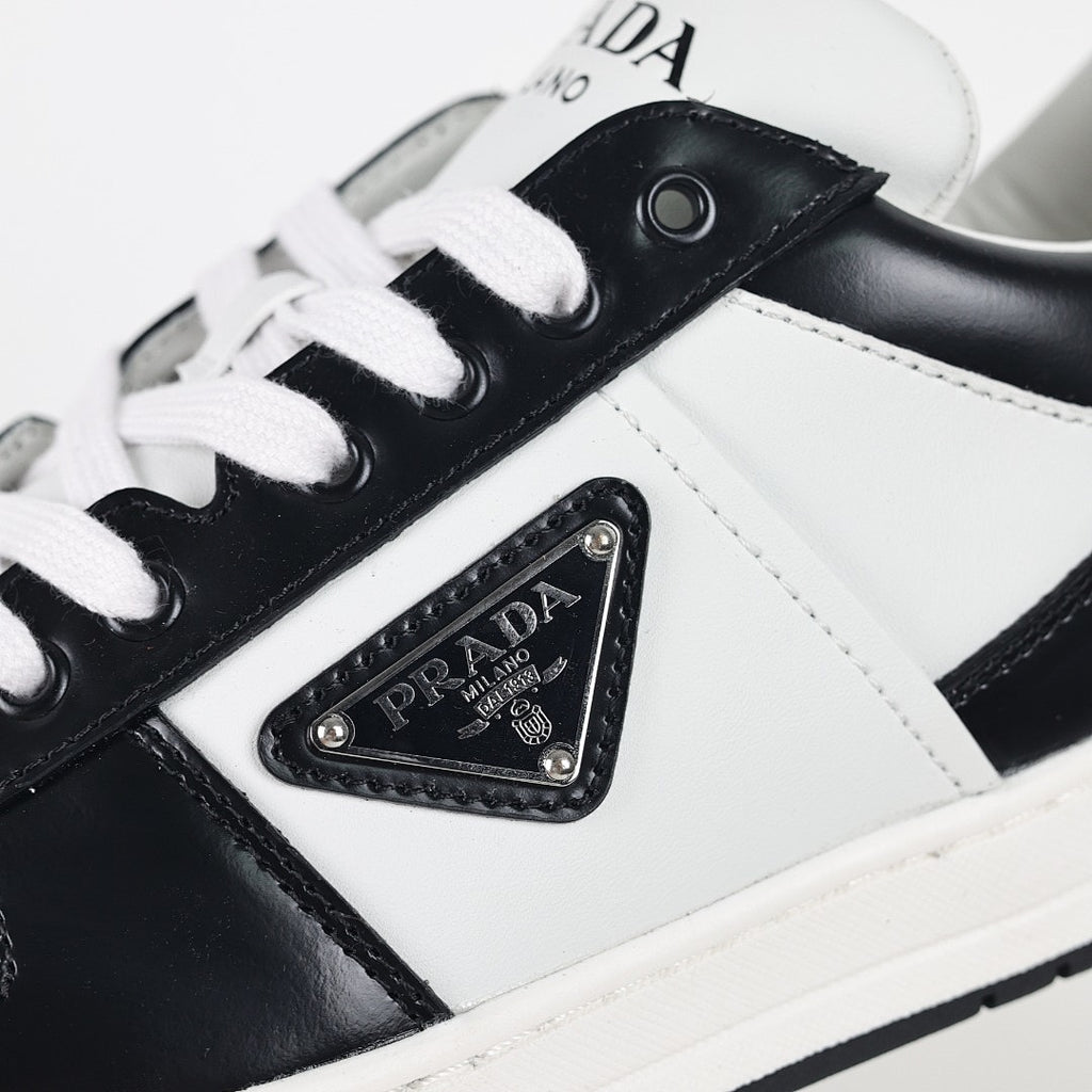 Prada Milano Black/White Low-Top Sneakers