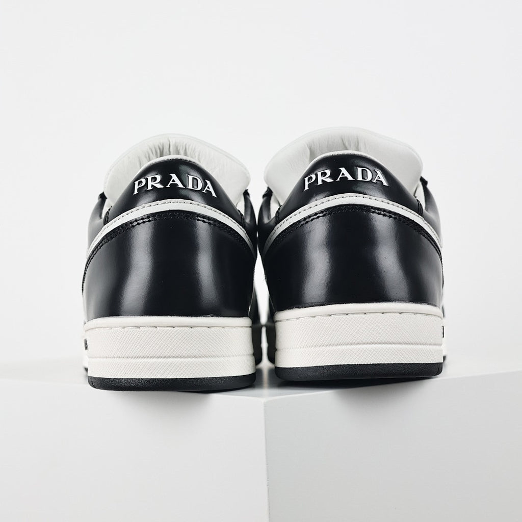 Prada Milano Black/White Low-Top Sneakers