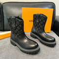 Louis Vuitton Monogram Boots - Black