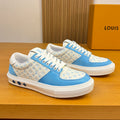 Louis Vuitton Charlie Sneaker – Sky Blue & White Monogram | Luxury Low-Top