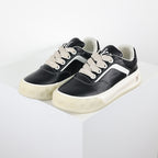 Louis Vuitton Leather Biscuit Sneakers – Black