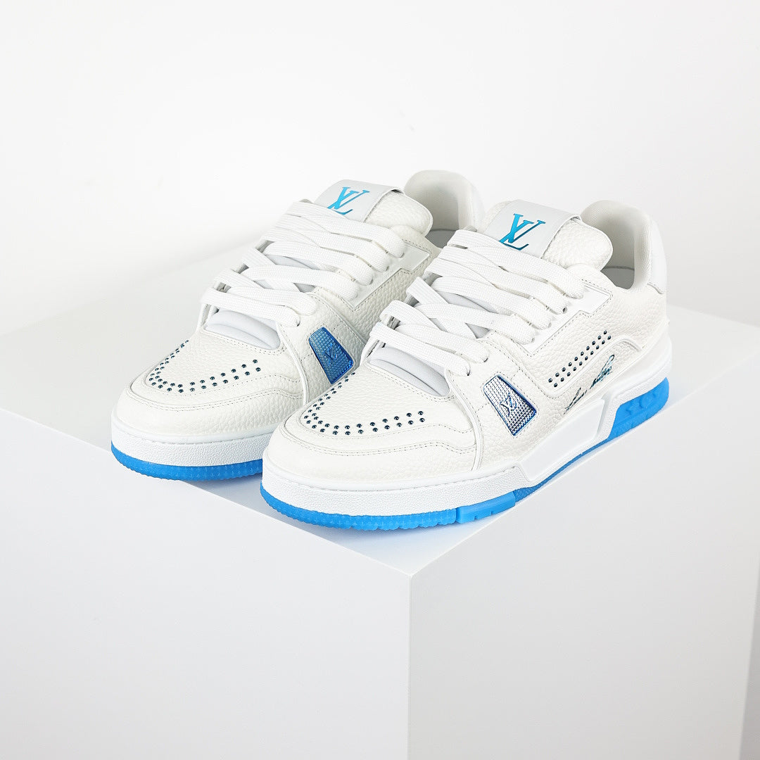 Louis Vuitton Trainer X1 Max – Cruise Limited Edition | White & Azure Blue