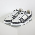 Louis Vuitton LV Trainer X1 Max – Grey Denim Edition | Luxury Classic Peak