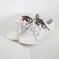 Miu Miu Canvas Low-Top Sneakers in White