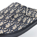 Dior Aqua Oblique Mule – Beige & Black