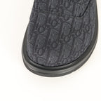 Dior Aqua Oblique Mule – Dark Navy & Black