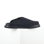 Dior Aqua Oblique Mule – Dark Navy & Black