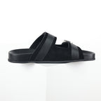 Dior Aqua Double-Buckle Slide Sandals – Black