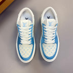 Louis Vuitton Charlie Sneaker – Sky Blue & White Monogram | Luxury Low-Top