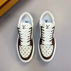 Louis Vuitton Charlie Sneaker – Brown & White Monogram | Luxury Low-Top