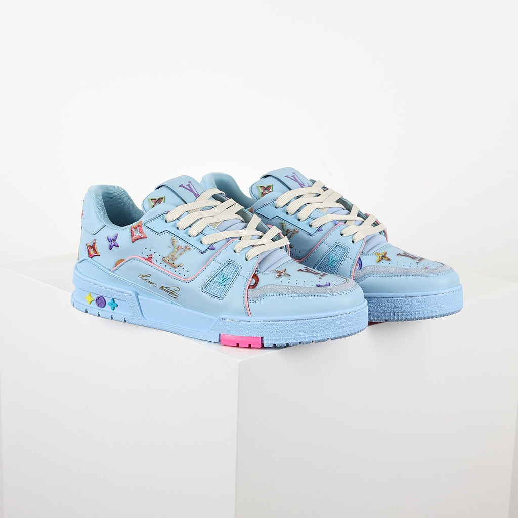 Louis Vuitton Trainer X1 Max – Blue Donut | Luxury Classic Edition