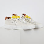 Miu Miu Early Spring Suede & Satin Trainer Sneakers