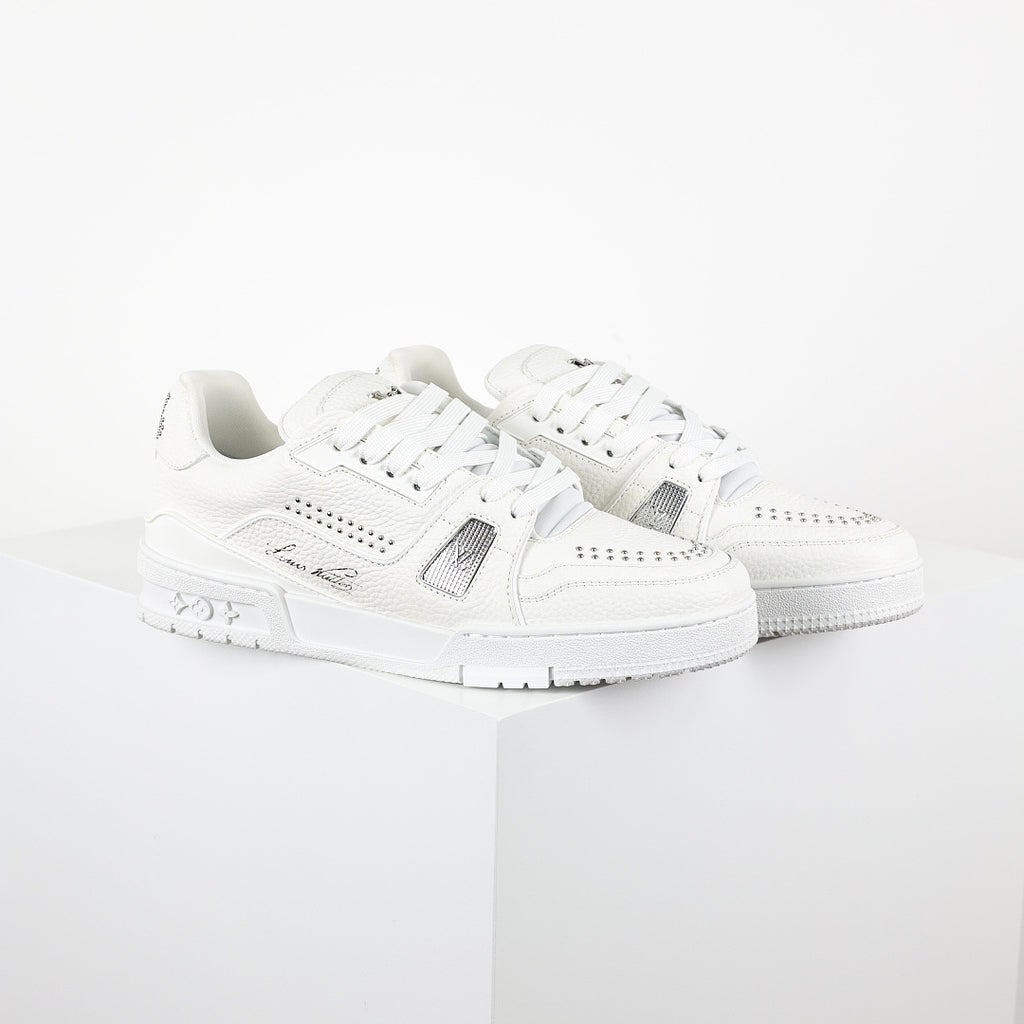 Louis Vuitton Trainer X1 Max – Triple White Crystal | Luxury Sneakers