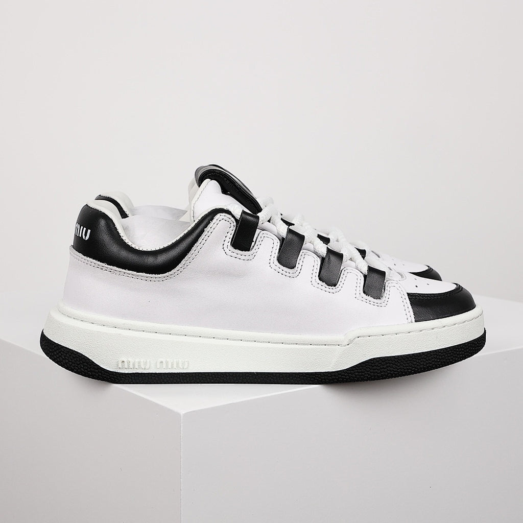 Miu Miu New Autumn Casual White Sneakers