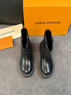 Louis Vuitton Monogram Boots - Black
