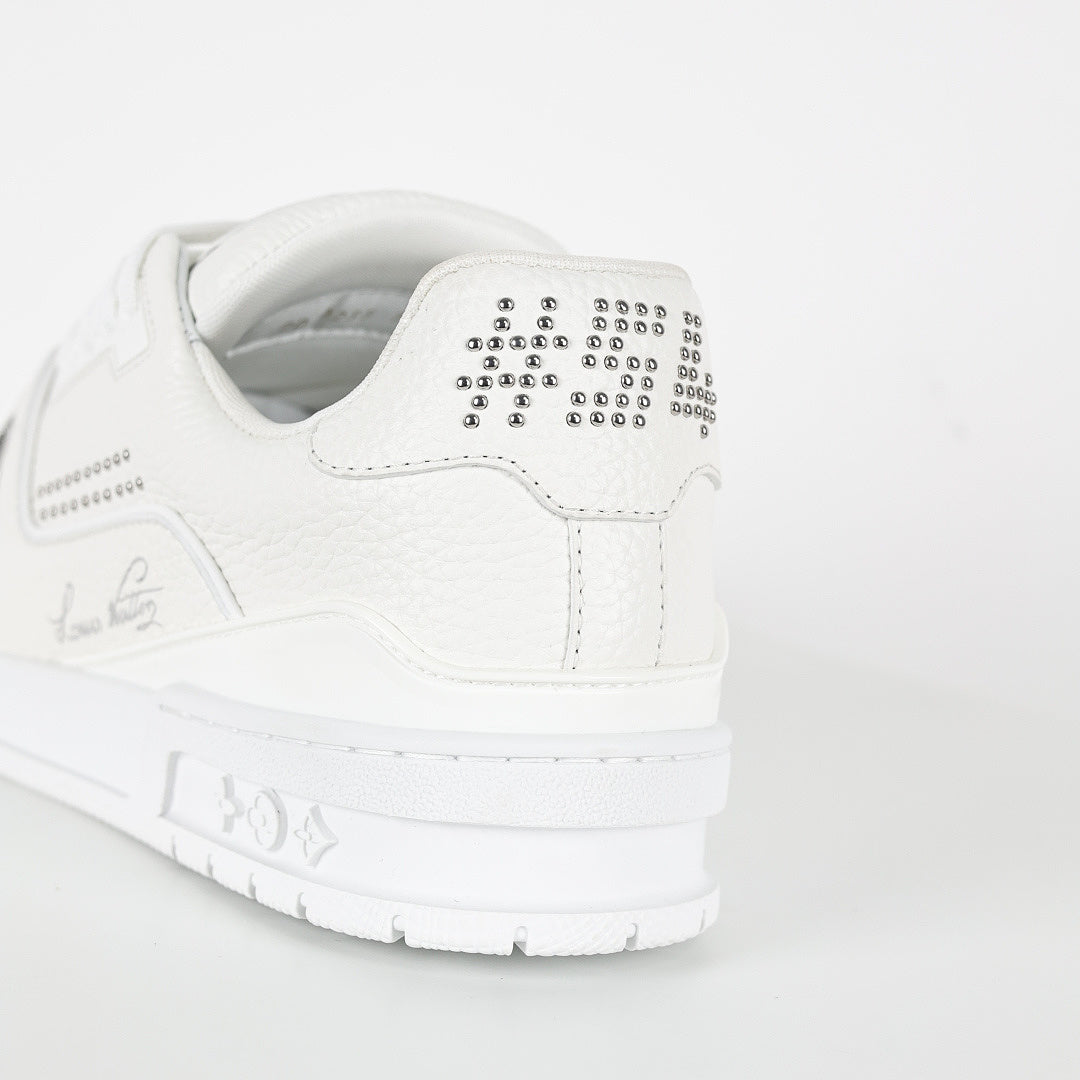 Louis Vuitton Trainer X1 Max – Triple White Crystal | Luxury Sneakers