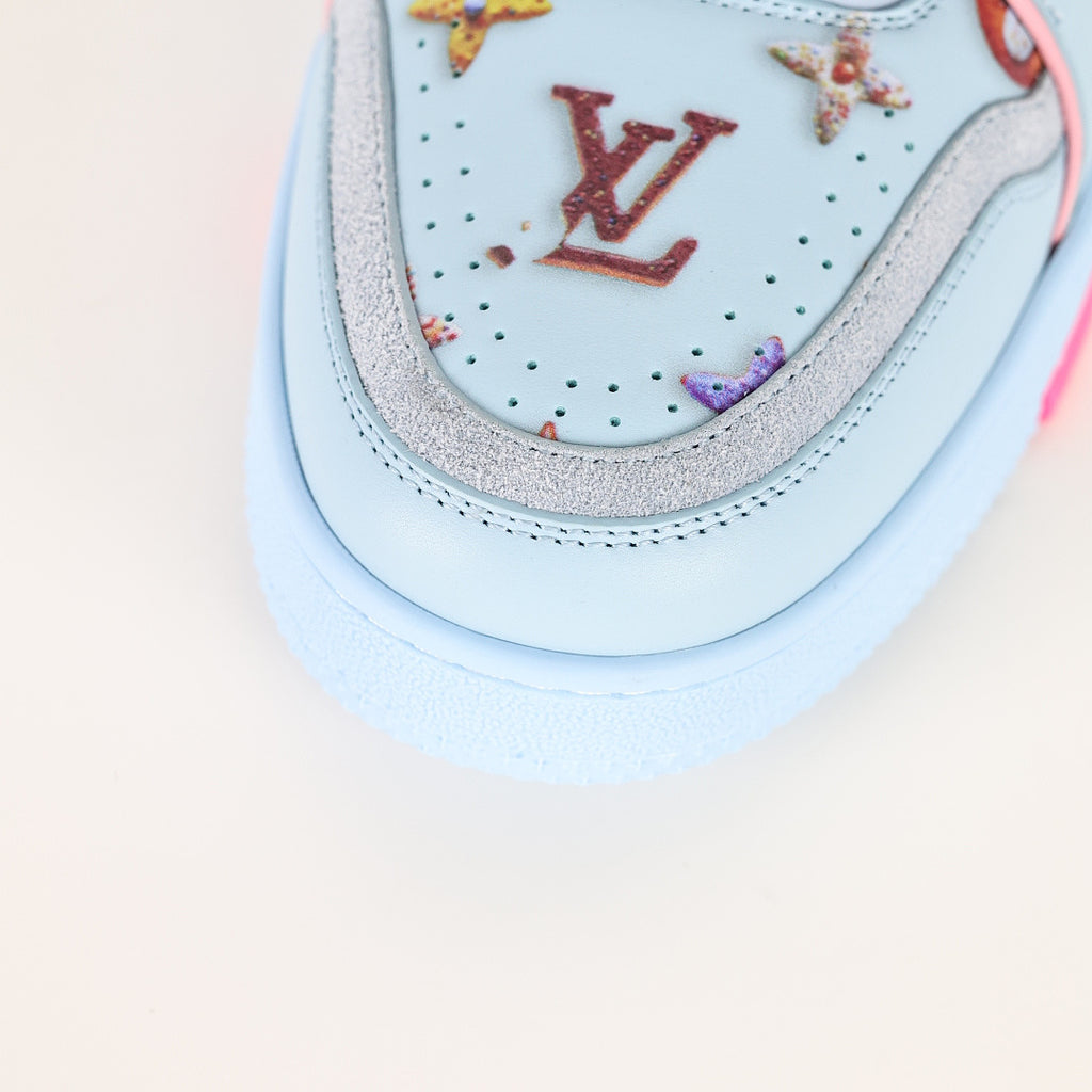 Louis Vuitton Trainer X1 Max – Blue Donut | Luxury Classic Edition