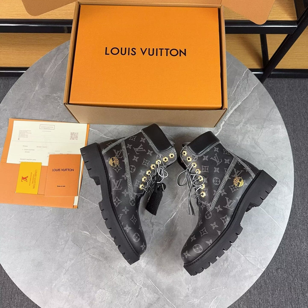 Louis Vuitton × Timberland Monogram Work Boots