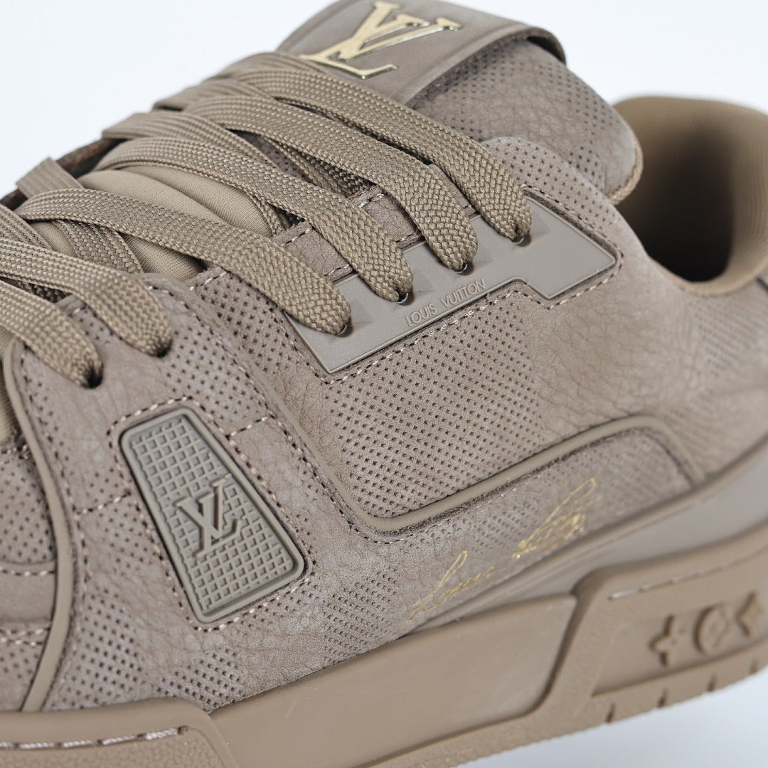 Louis Vuitton Trainer X1 Max – Triple Taupe Monogram | Luxury Sneakers