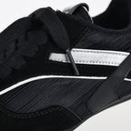 Miu Miu Tyre SS25 Runway Trainer Sneakers in Black