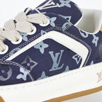 Louis Vuitton Suede Biscuit Sneakers