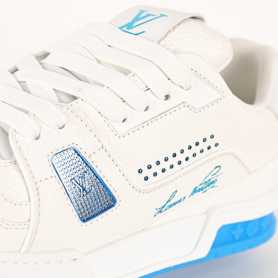 Louis Vuitton Trainer X1 Max – Cruise Limited Edition | White & Azure Blue