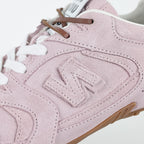 Miu Miu Suede Retro Runner Sneakers in Pink