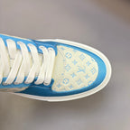 Louis Vuitton Charlie Sneaker – Sky Blue & White Monogram | Luxury Low-Top