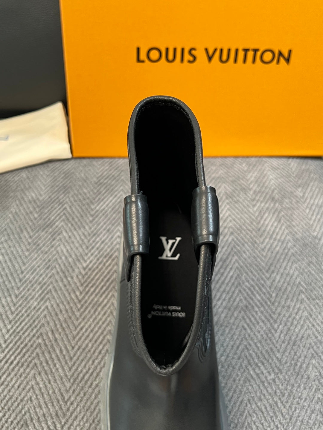 Louis Vuitton Monogram Boots - Black