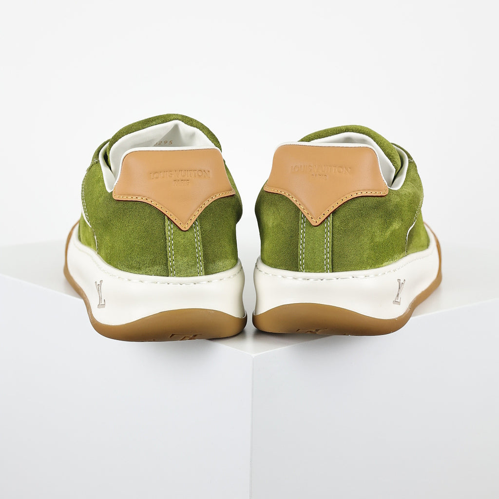 Louis Vuitton Suede Biscuit Sneakers