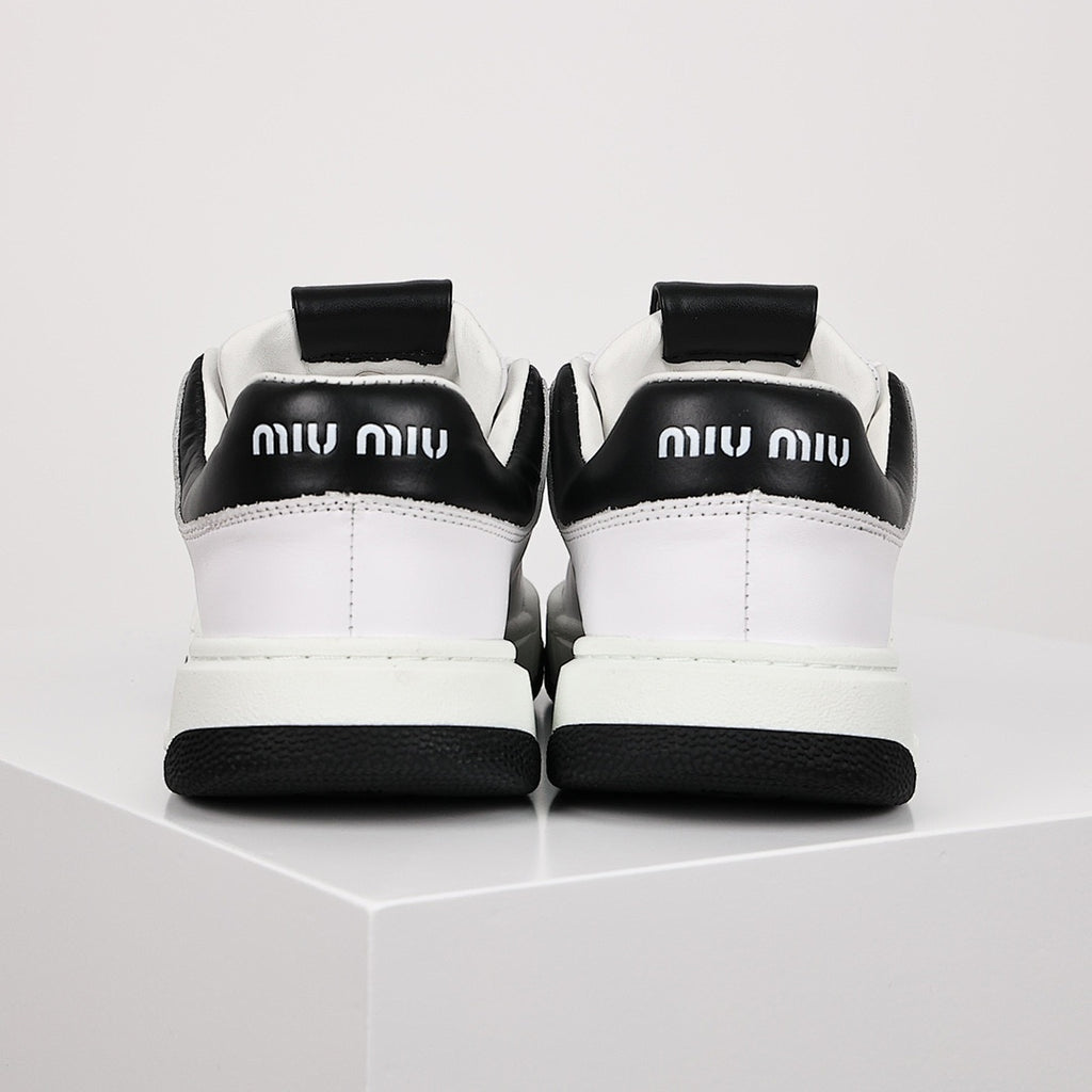 Miu Miu New Autumn Casual White Sneakers