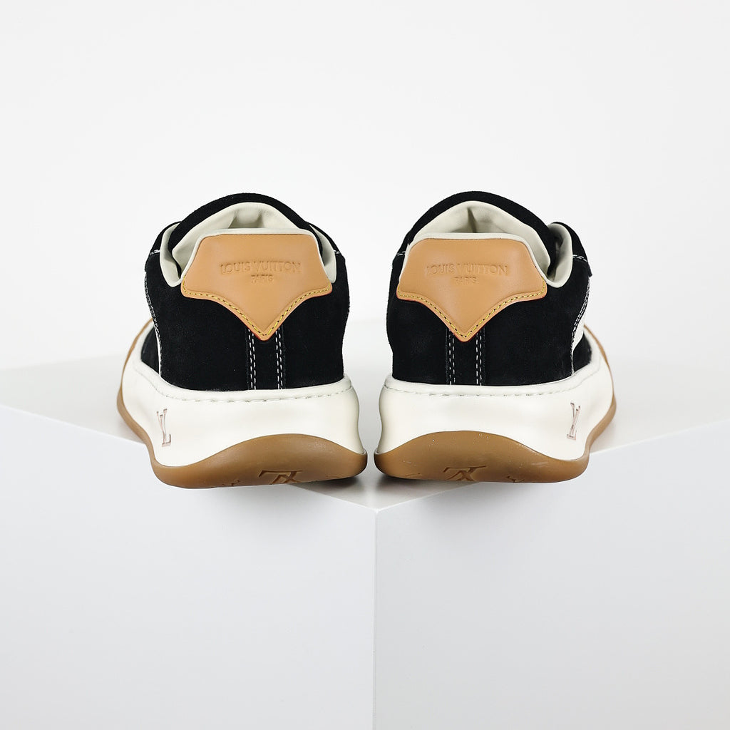 Louis Vuitton Suede Biscuit Sneakers