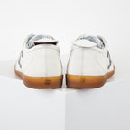 Chanel CC Logo Retro Sport Sneakers – White Leather & Black Suede Toe Cap with Gum Sole
