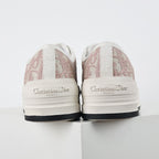 Dior Walk'n'Dior Low-Top Sneakers – Pink Oblique Jacquard Canvas