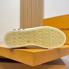 Louis Vuitton Charlie Sneaker – Sky Blue & White Monogram | Luxury Low-Top