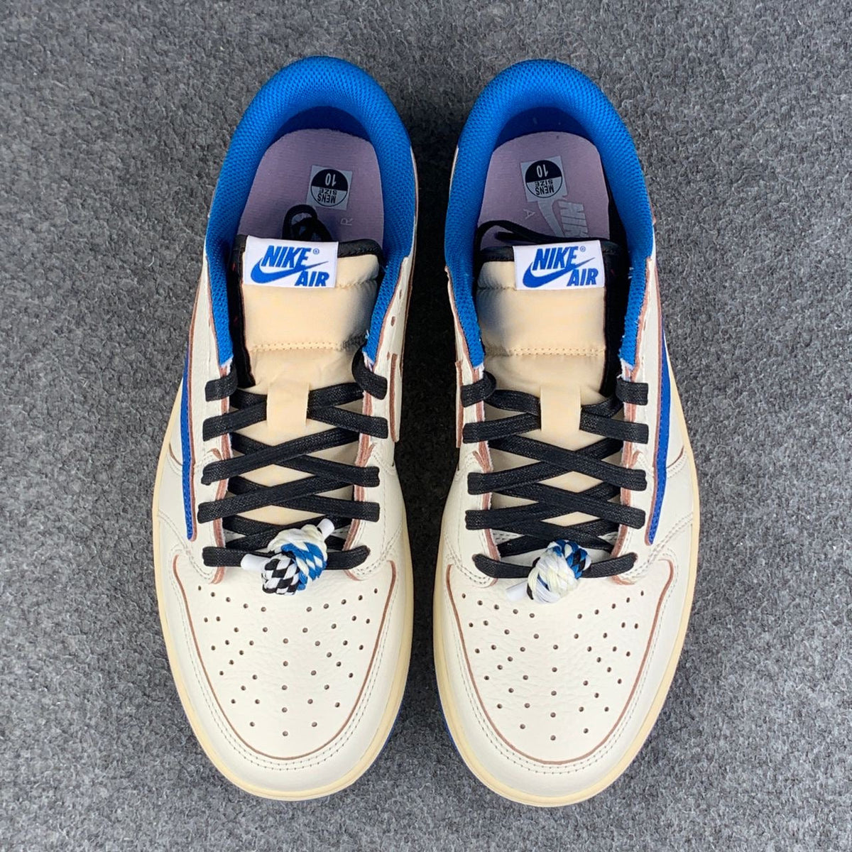 Air Jordan 1 Low OG SP – Travis Scott | Sail & Military Blue