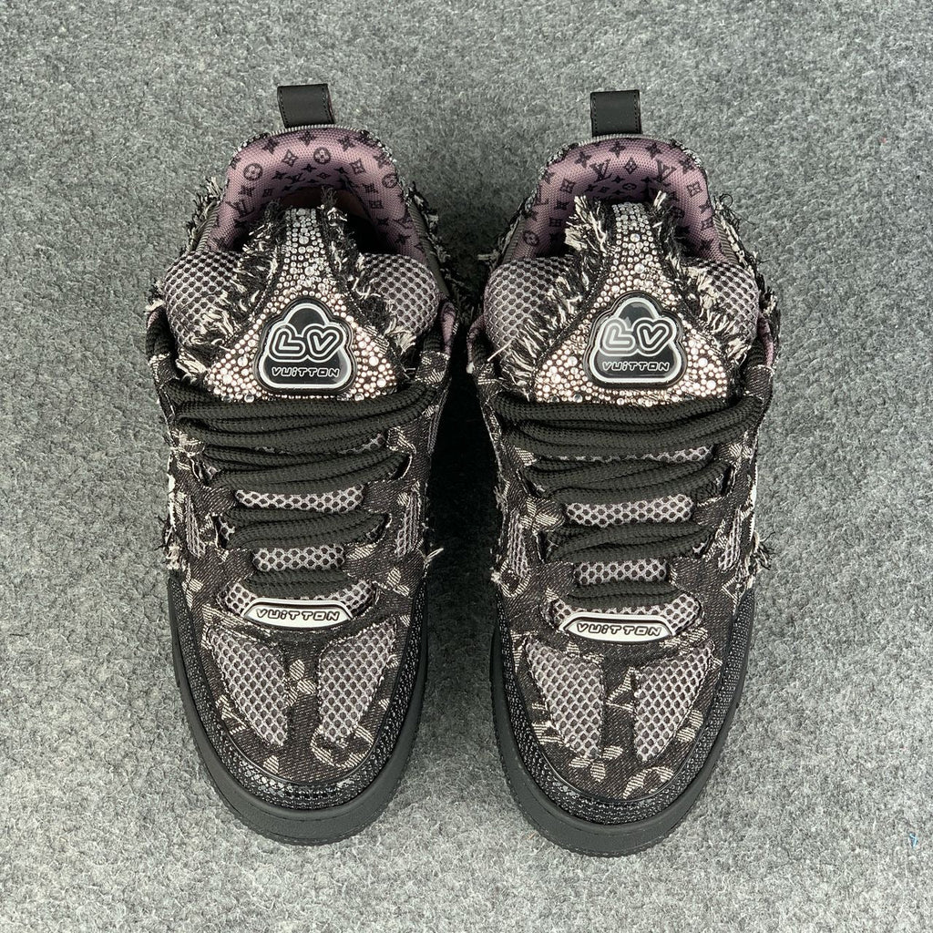 Louis Vuitton LV Skate Sneaker ‘Black Swarovski Monogram’