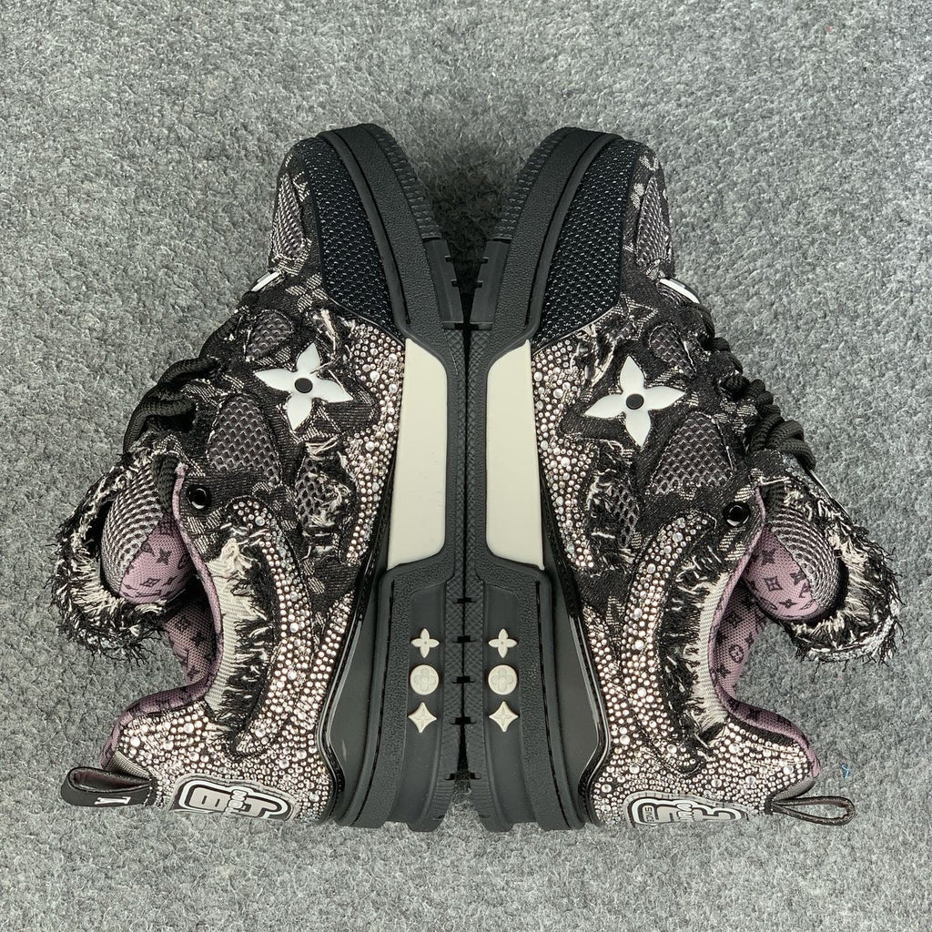 Louis Vuitton LV Skate Sneaker ‘Black Swarovski Monogram’