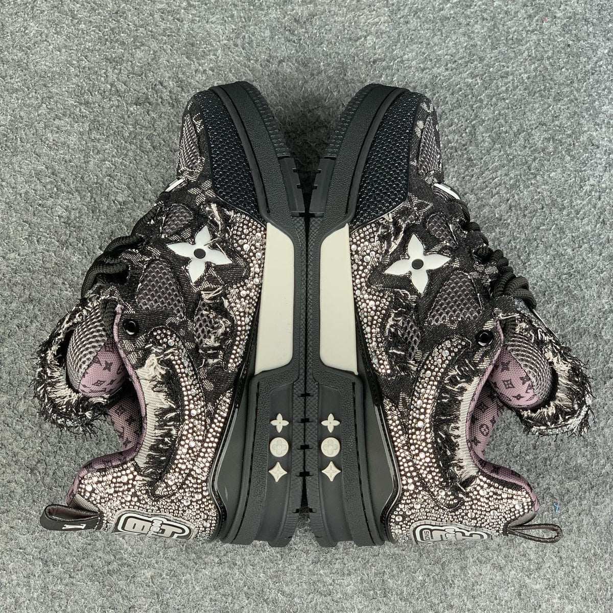 Louis Vuitton LV Skate Sneaker ‘Black Swarovski Monogram’