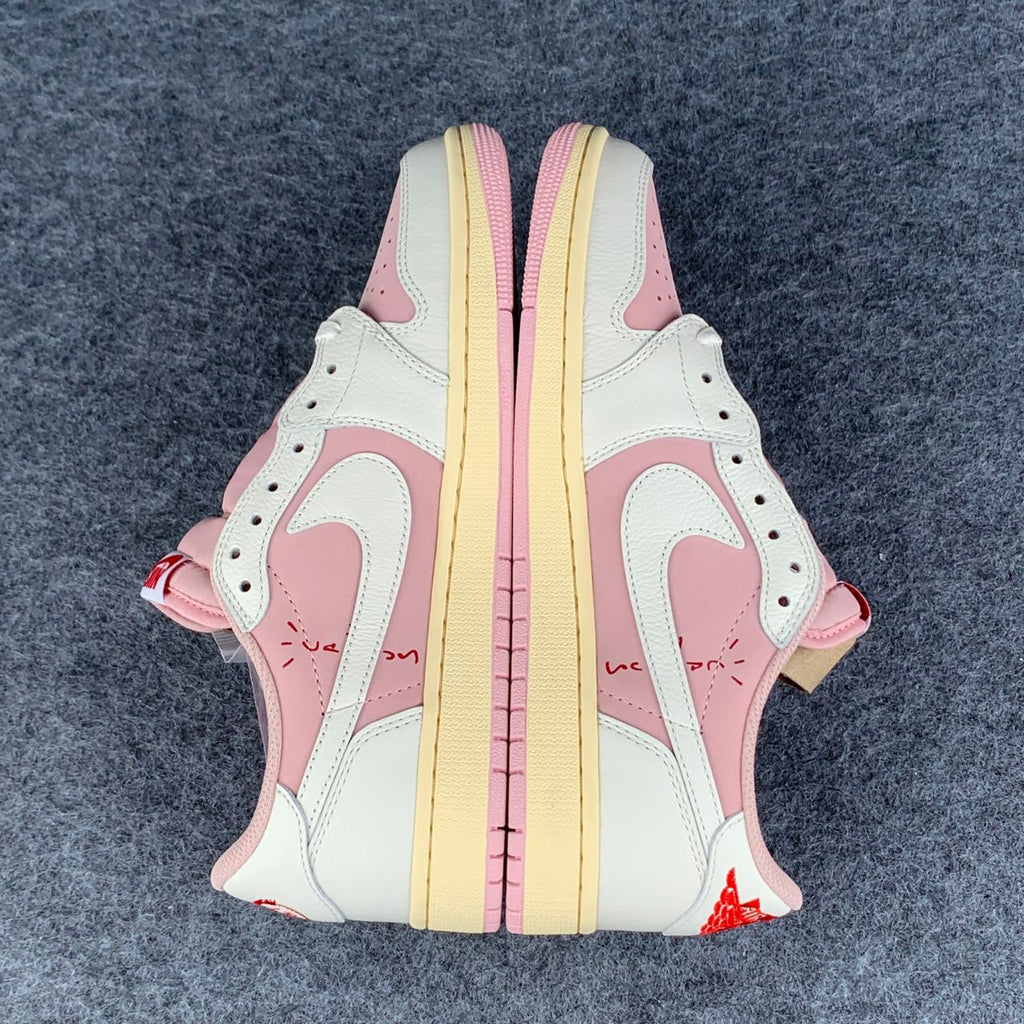Air Jordan 1 Low OG SP – Travis Scott | Pink & Sail