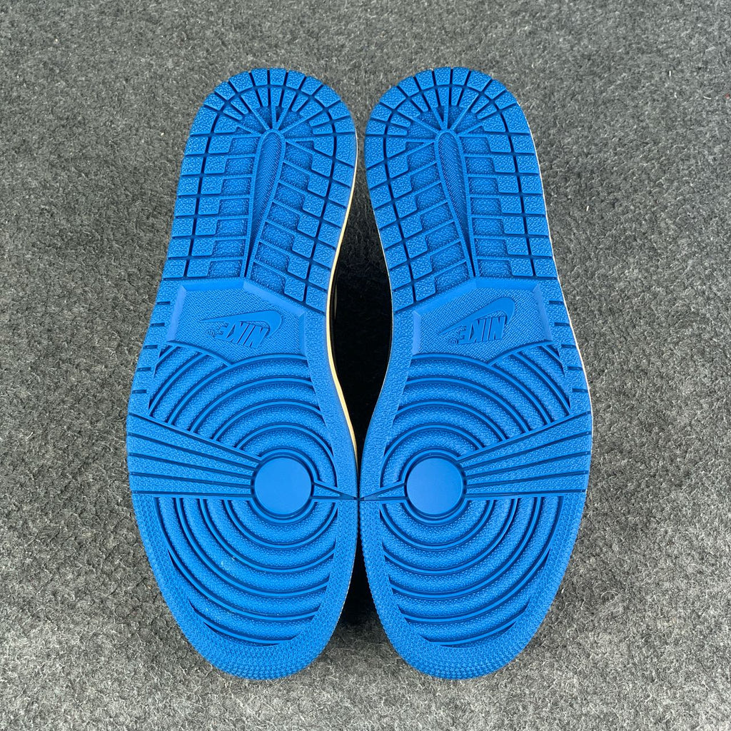 Air Jordan 1 Low OG SP – Travis Scott x Fragment Design | Royal Blue & Sail