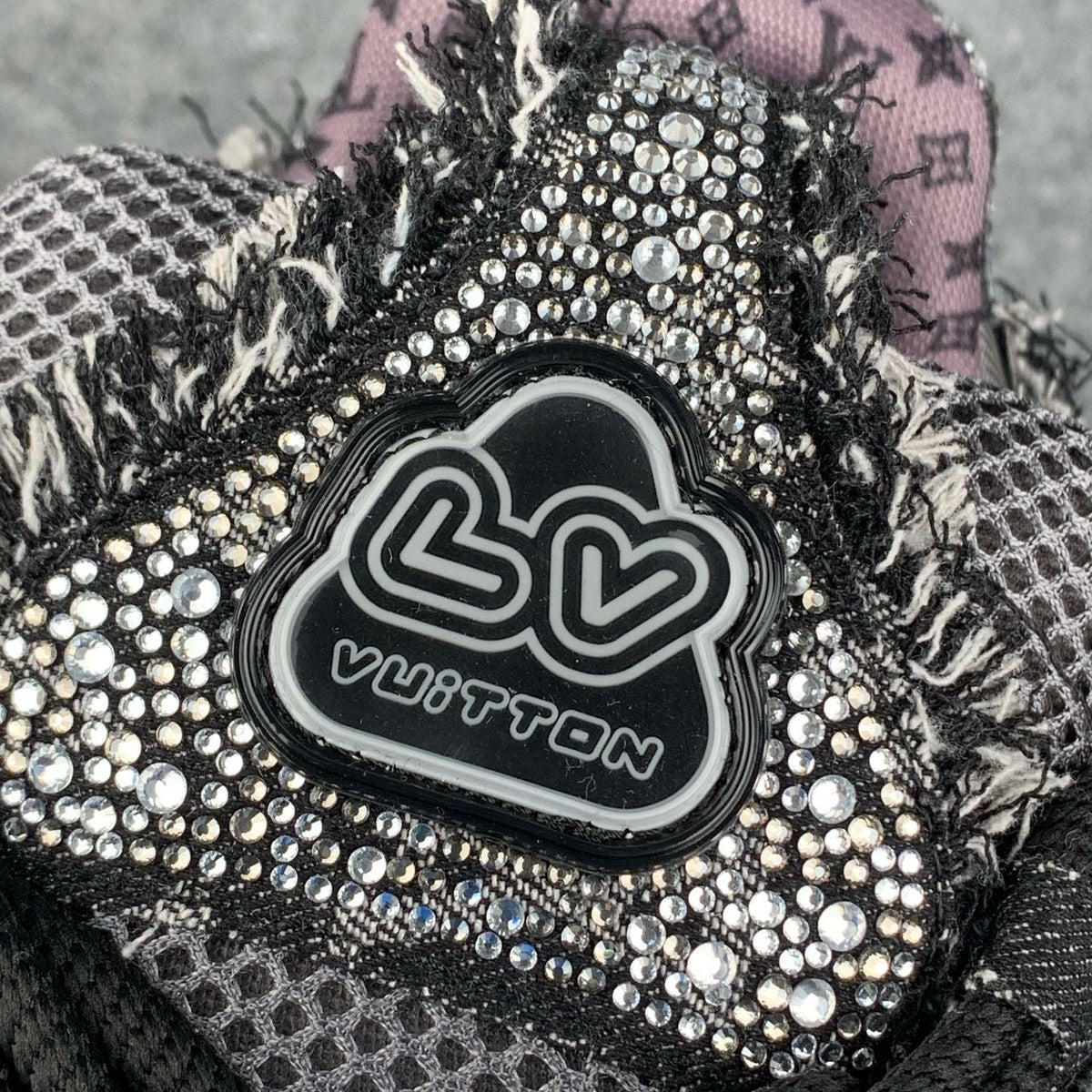 Louis Vuitton LV Skate Sneaker ‘Black Swarovski Monogram’